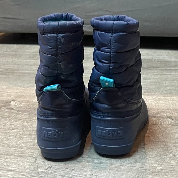 Native Kid's Fleece-Lined Snow Boots - US Kid's 8 - Picture 5 of 10